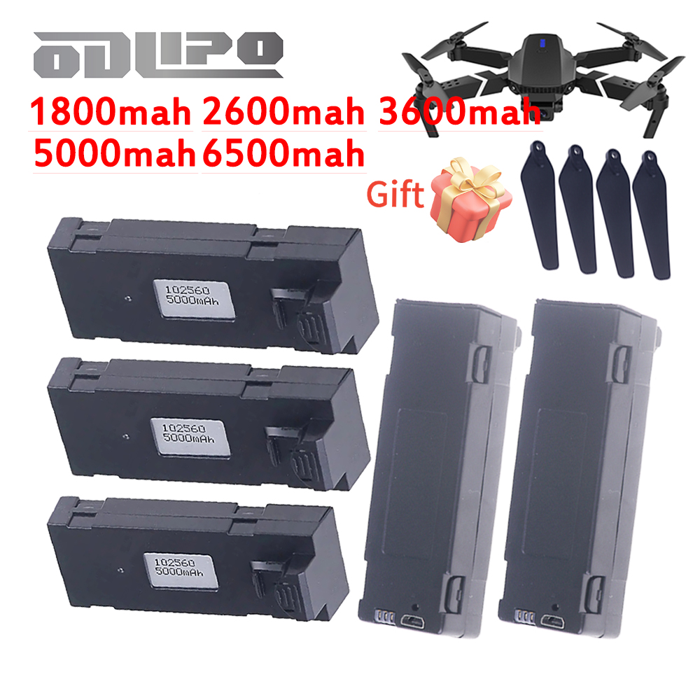 Baterai E88 Upgrade Baru 6500m - Eachine Drone E58 ulasan dan harga