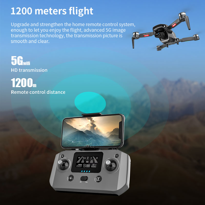 L106 Pro Drone remote control  - Fpv Drone Charger ulasan dan harga
